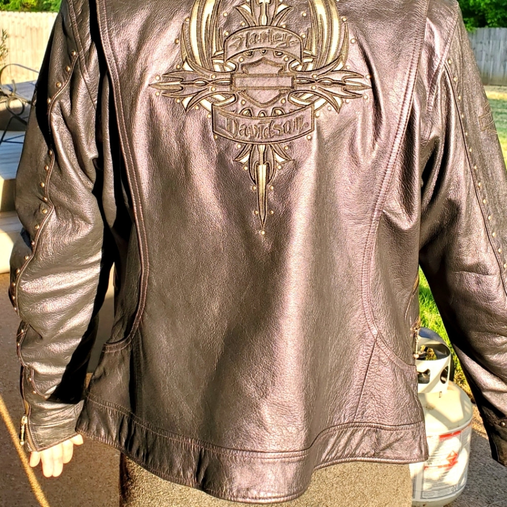 Original Harley Davidson womens leather jacket